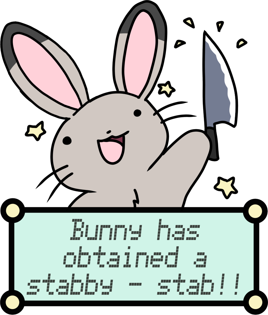 Stabby Bunny - Beige